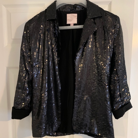 Black Sequin Jacket - Picture 1 of 2